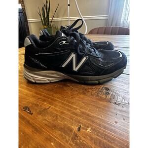 New Balance Women’s 990v4 Black Tennis Shoes Sneakers Size 6.5